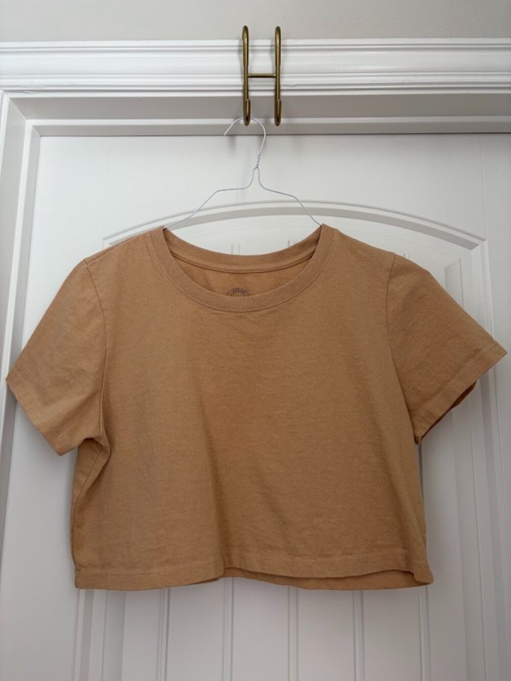 Urban Outfitters Tan Crop Top